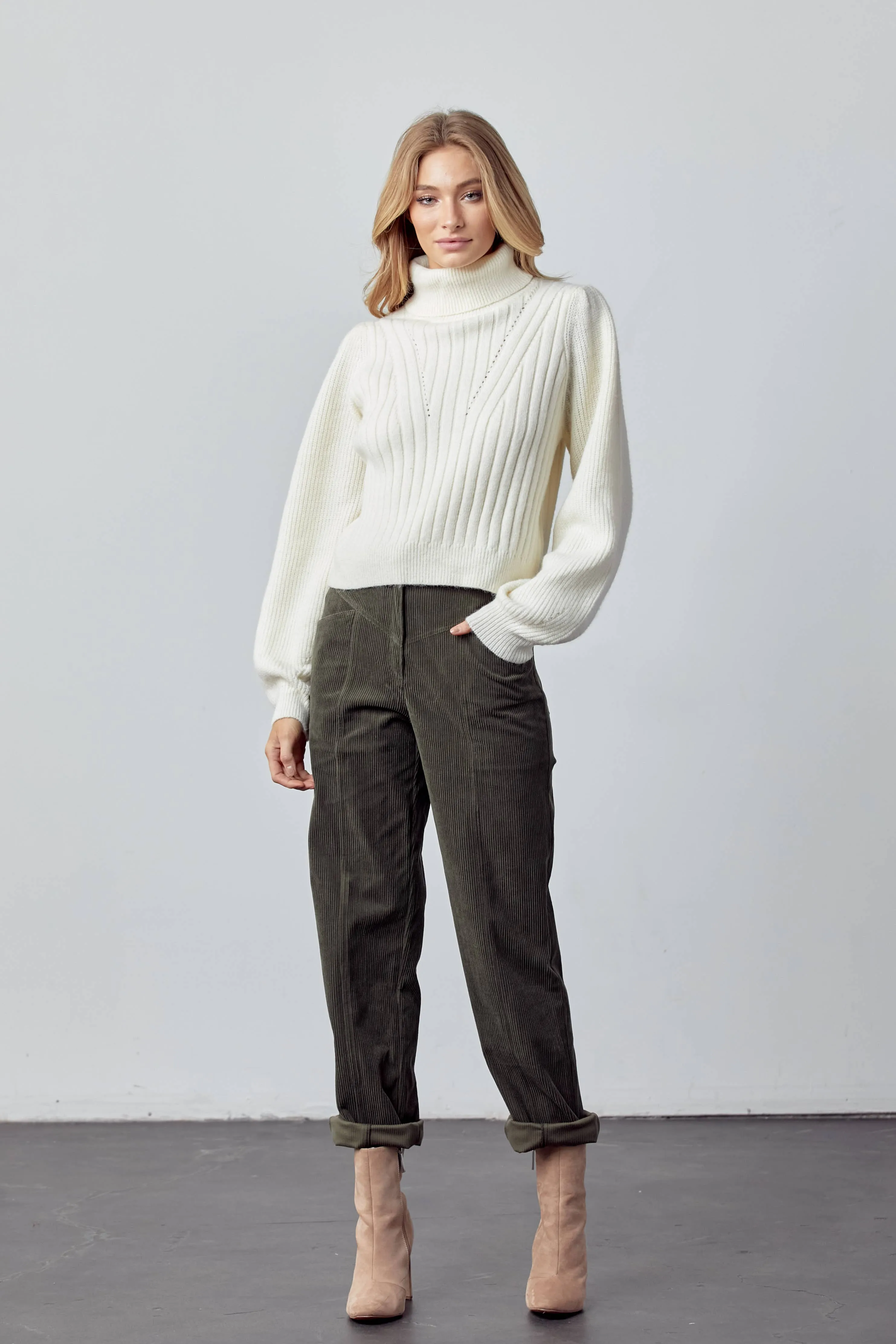 OLIVE YOU CORDUROY PANTS