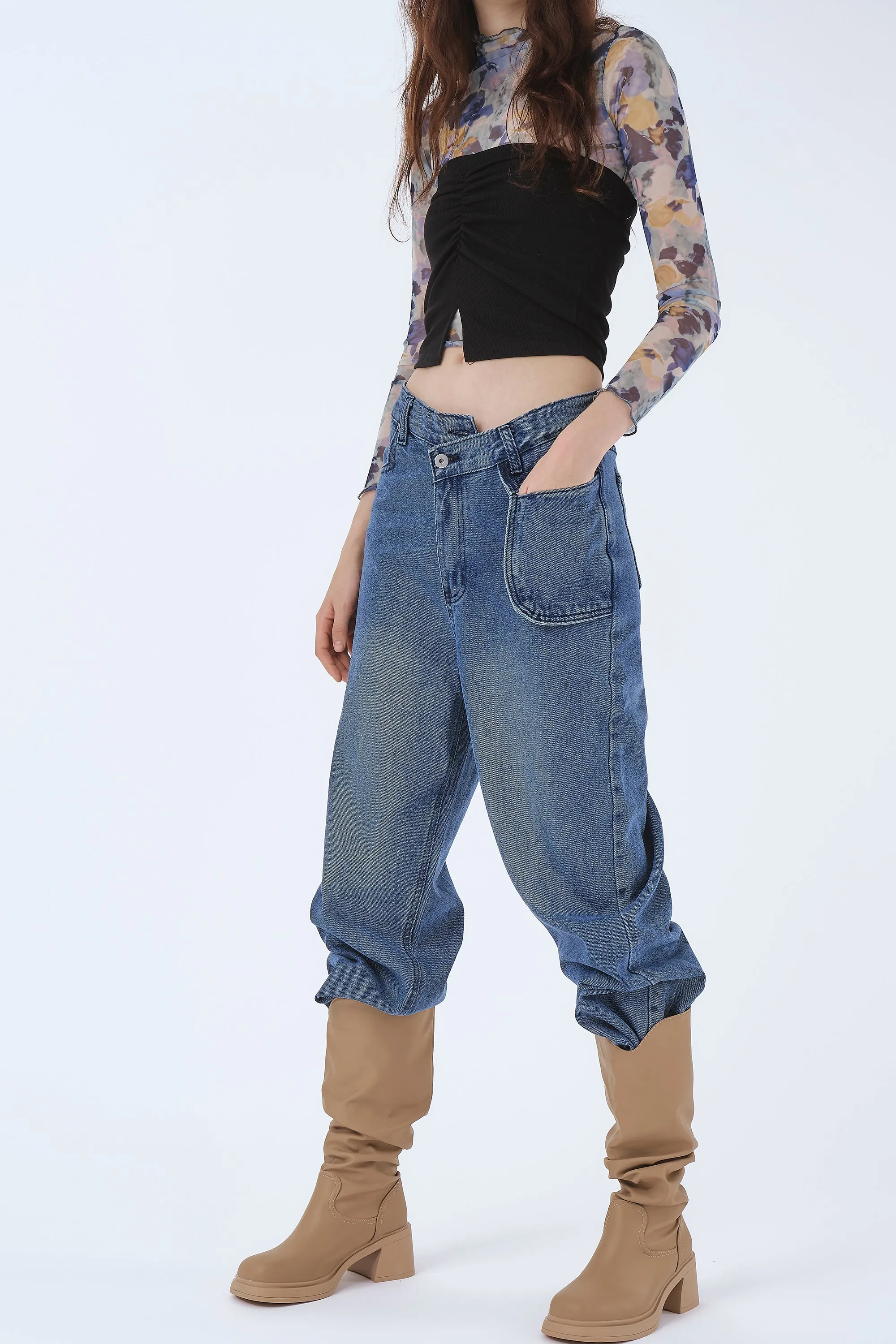Olivia Ruched Bandeau Top