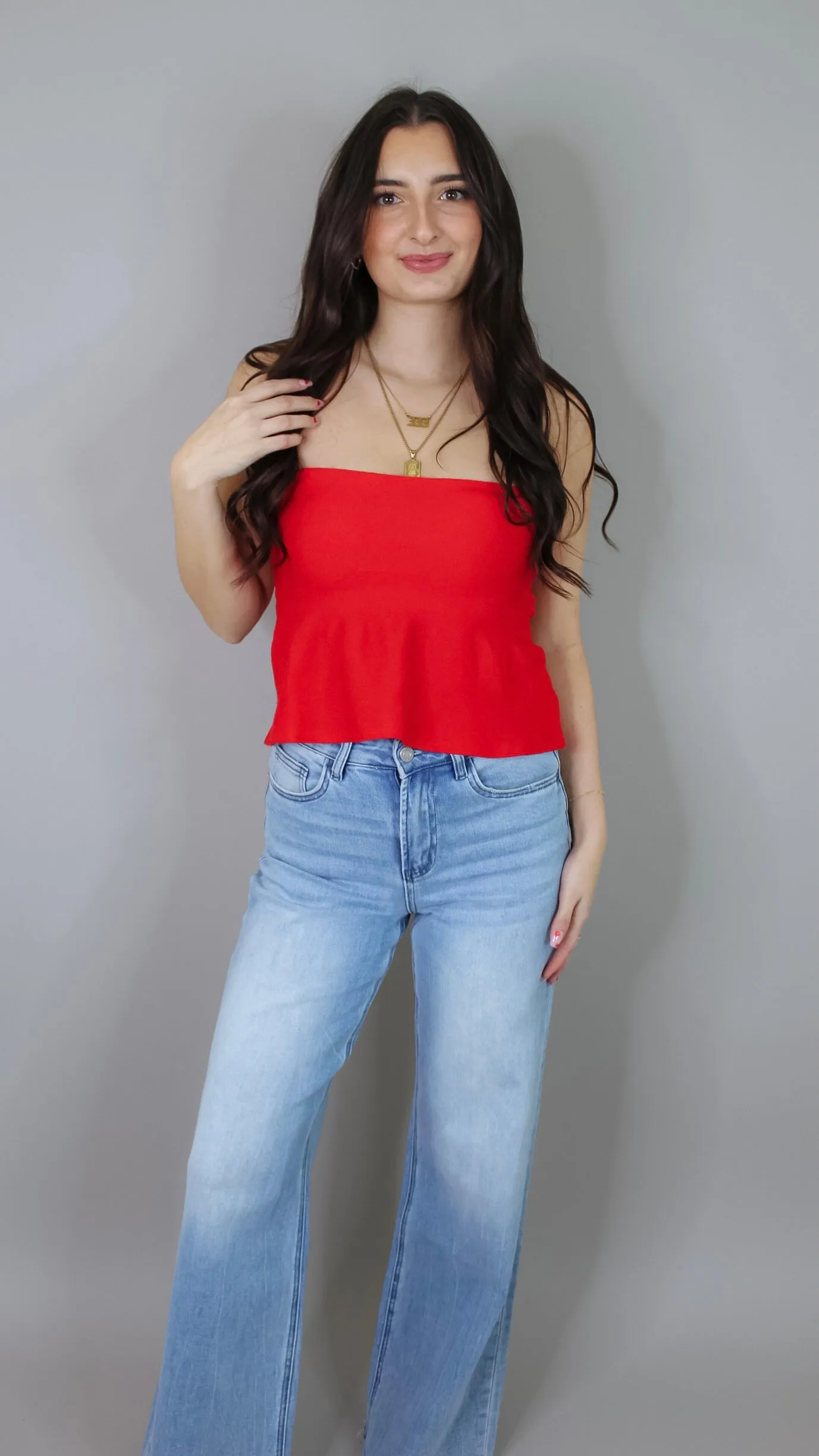 On Fire Red Top