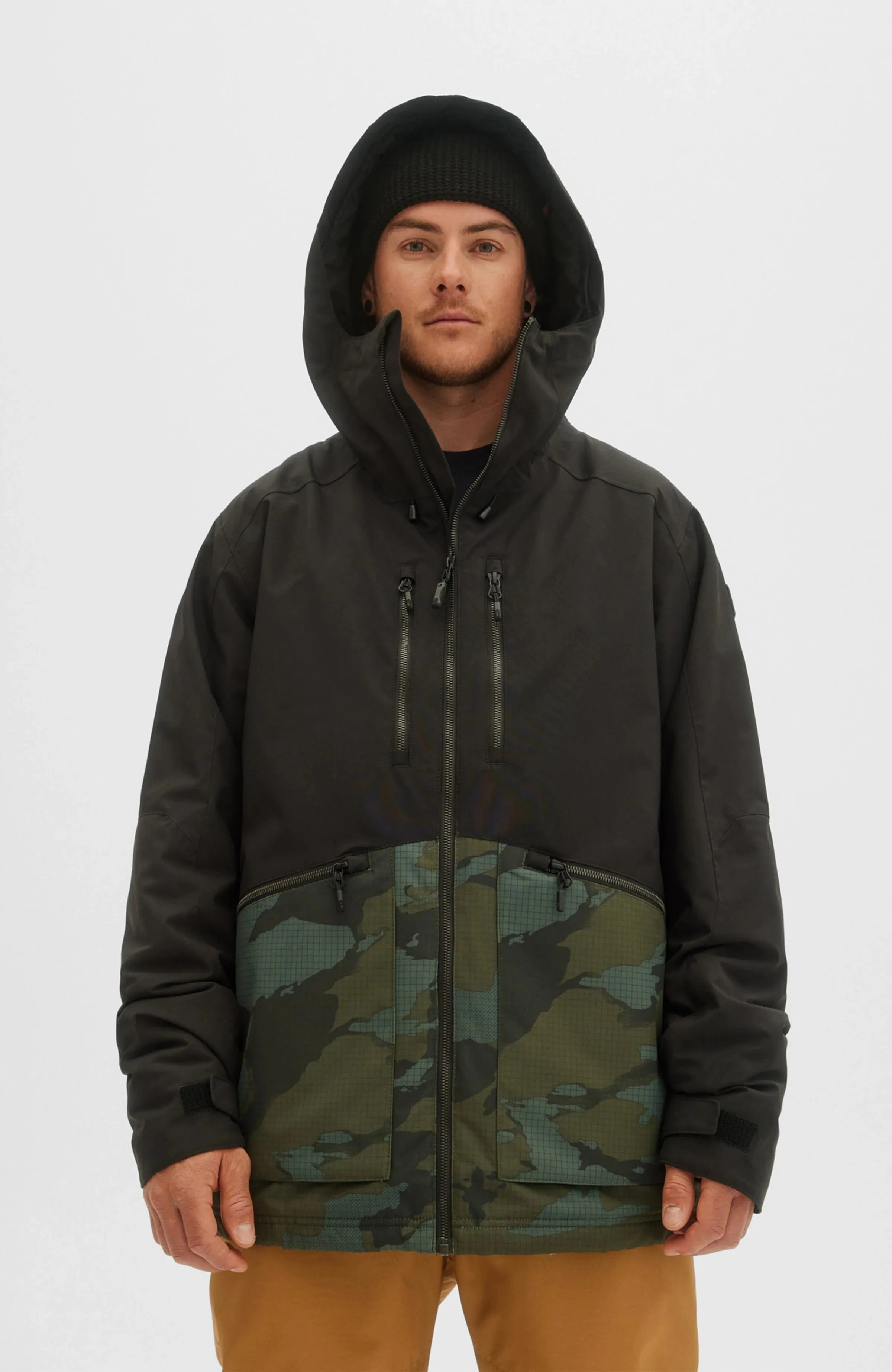 ONeill Texture Mens Jacket Black Out
