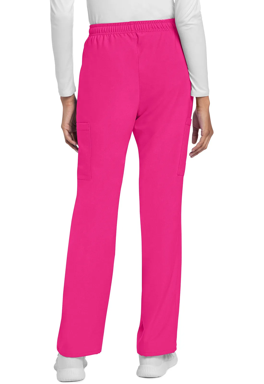 Originals Ultra CK272A Mid Rise Drawstring Trouser Cargo Pants Electric Pink