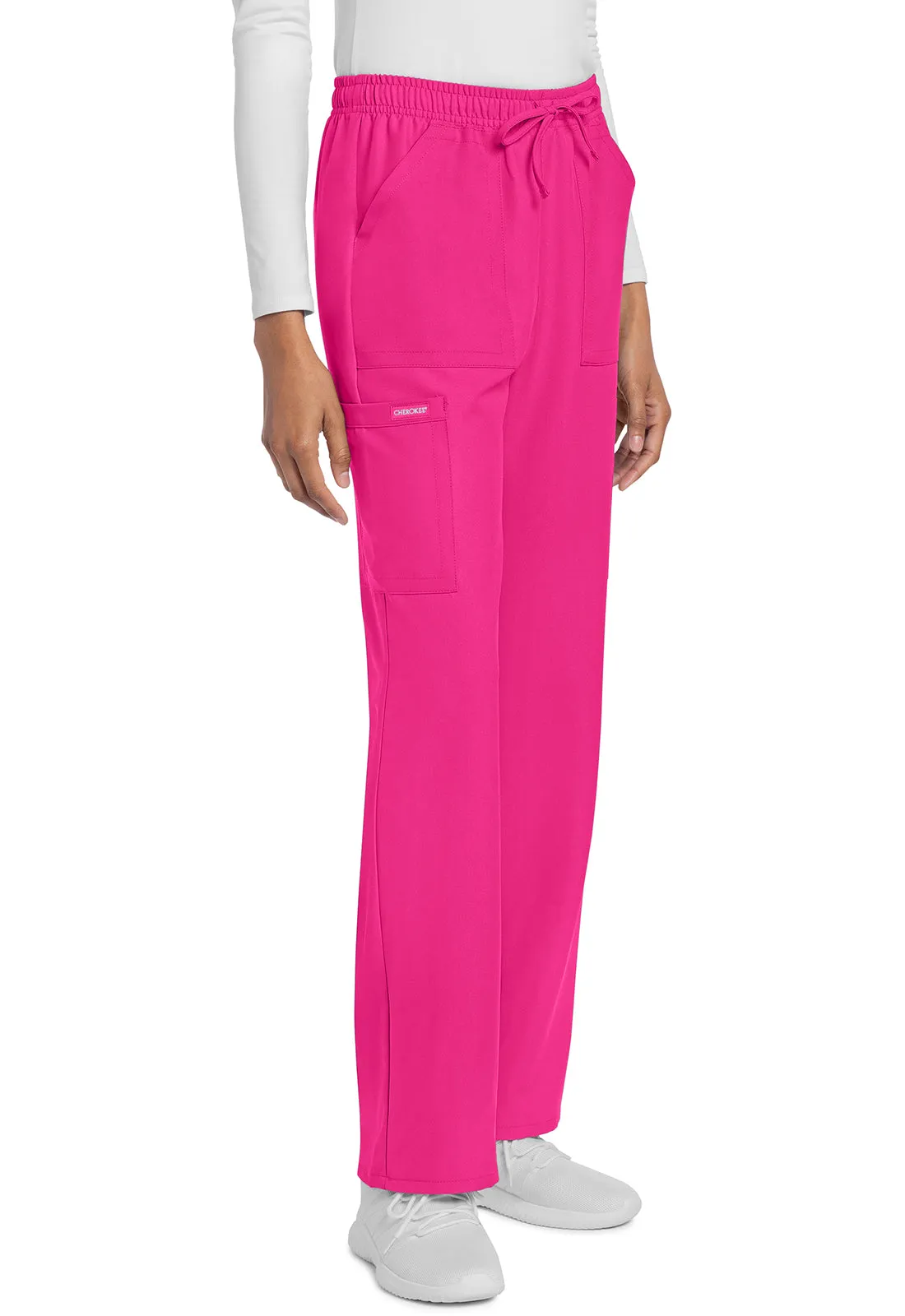 Originals Ultra CK272A Mid Rise Drawstring Trouser Cargo Pants Electric Pink