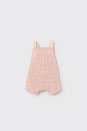Overall Baby Girl Leo Pink - ملابس