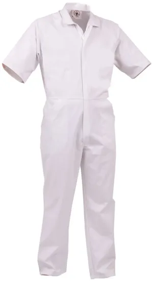 OVERALLS, FOOD GRADE - SHORT SLEEVE , POLYCOTTON