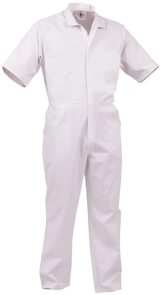 OVERALLS, FOOD GRADE - SHORT SLEEVE , POLYCOTTON