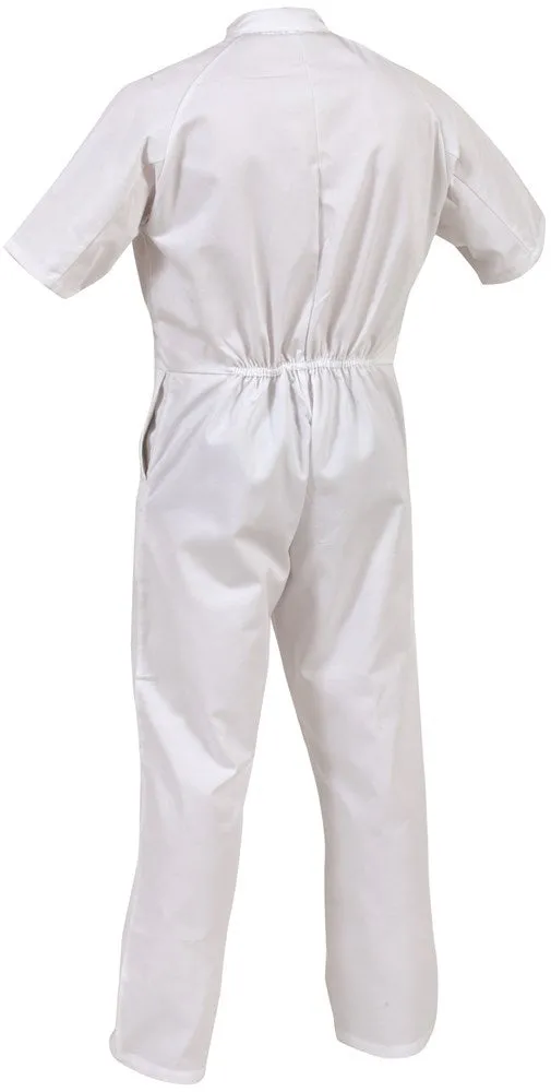 OVERALLS, FOOD GRADE - SHORT SLEEVE , POLYCOTTON