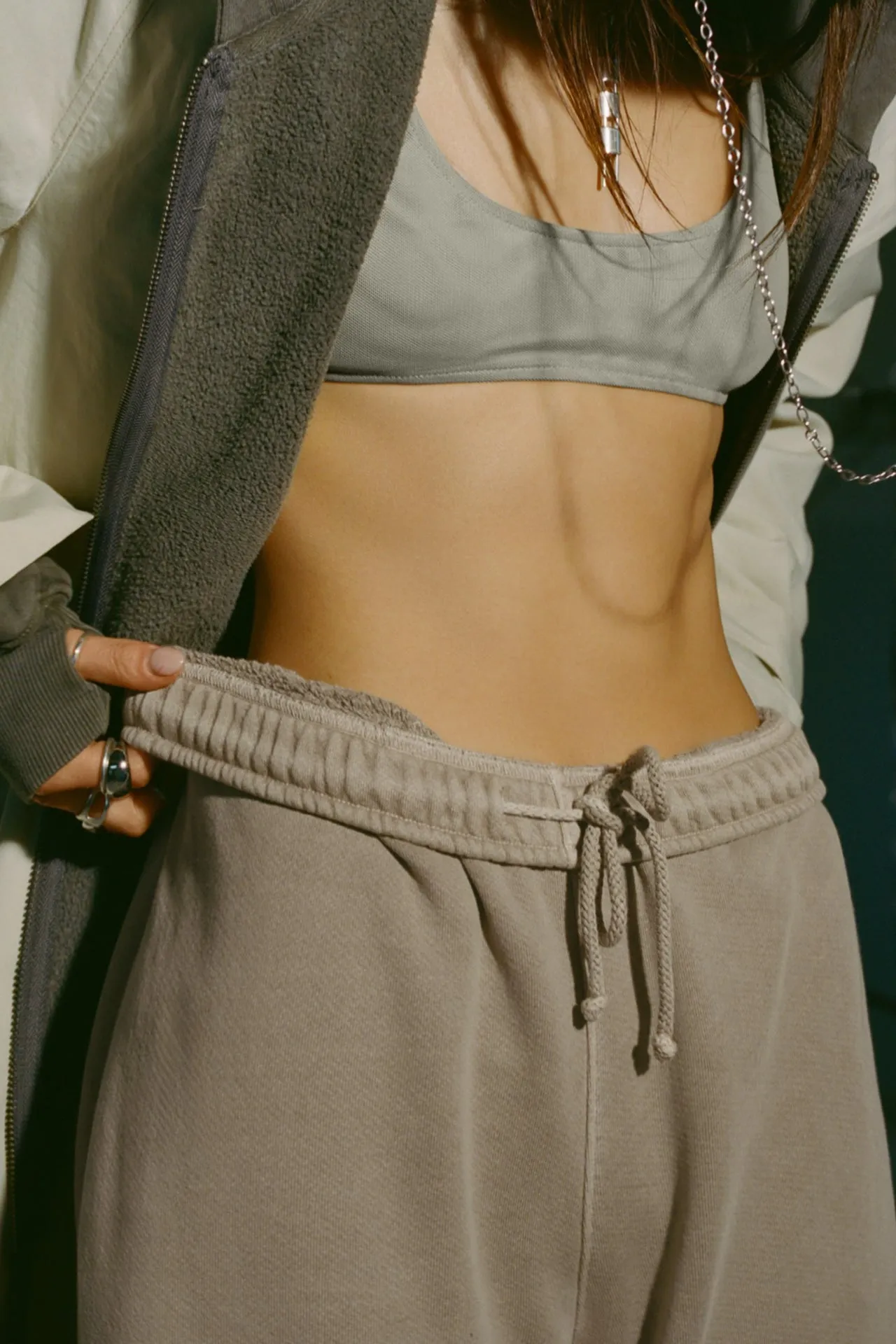 Oversized Straight Leg Jogger