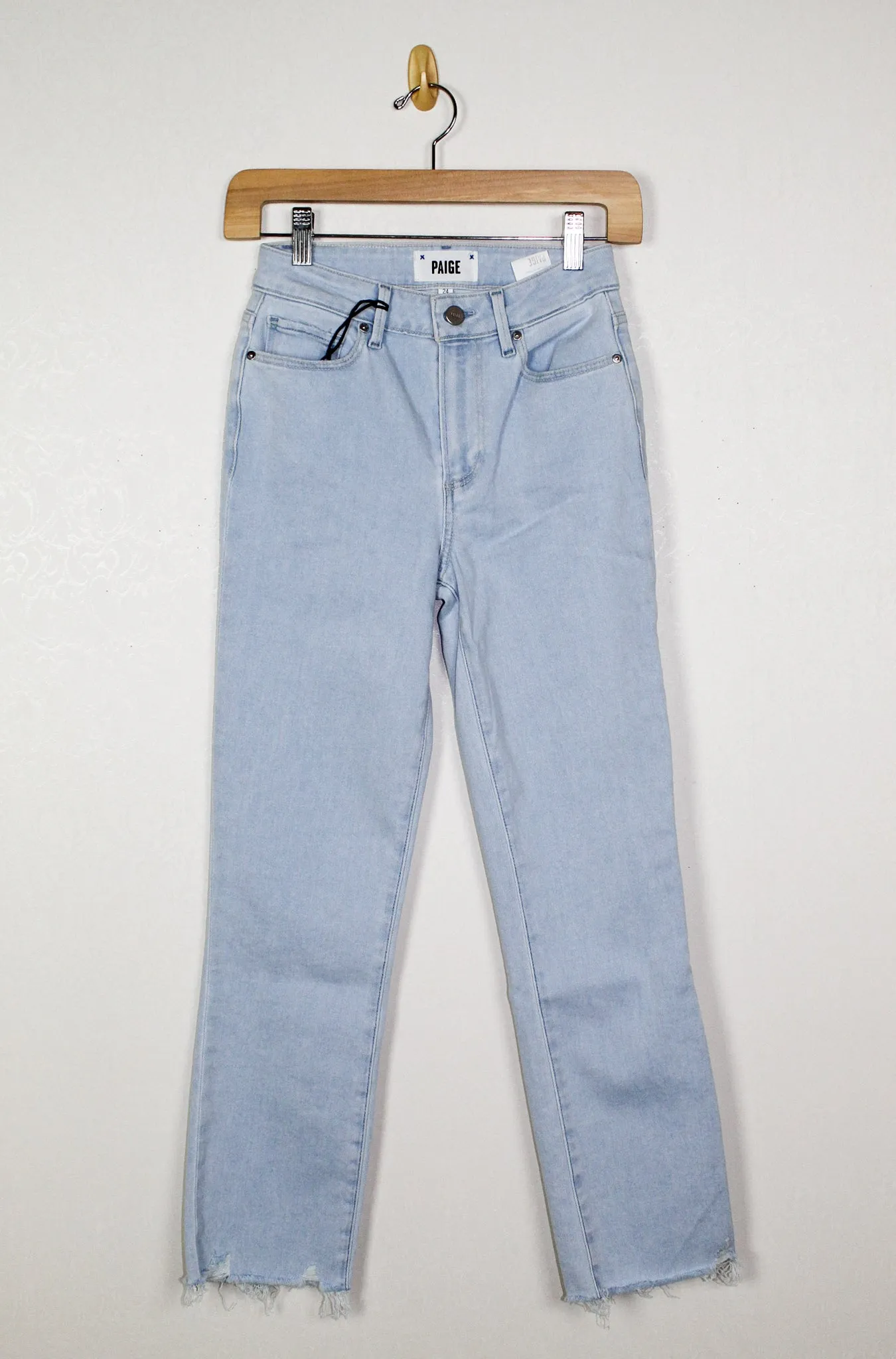 Paige Cindy Crop W/Live Hem