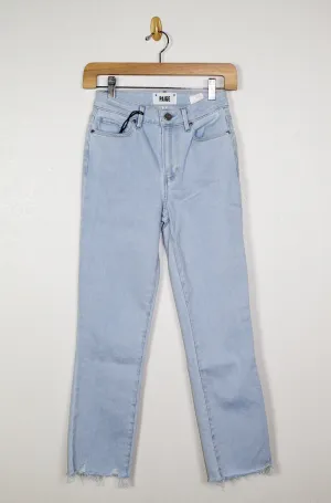 Paige Cindy Crop W/Live Hem