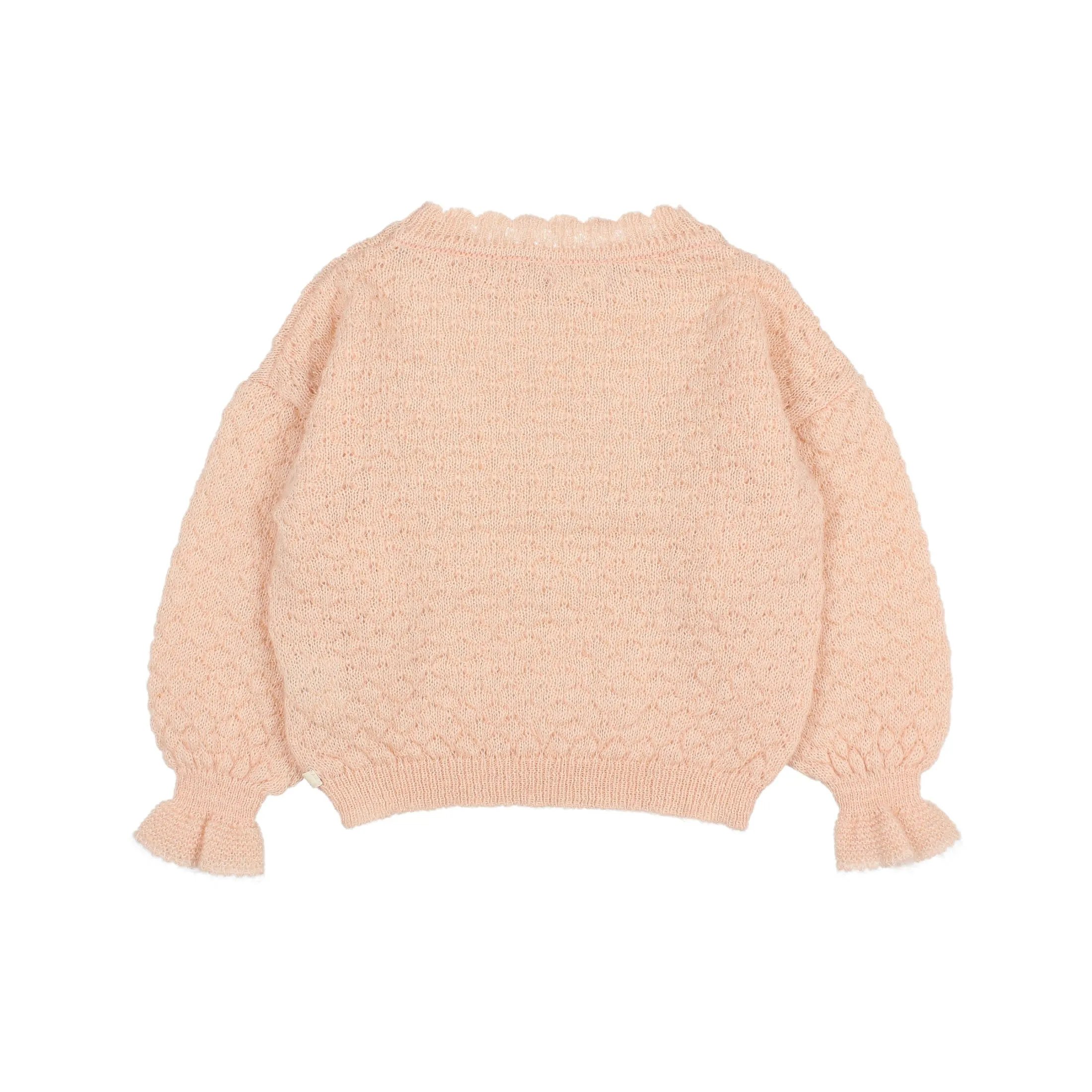 Pale Peach Boho Jumper