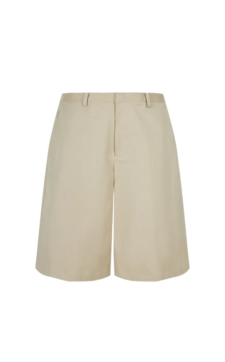 Pants / JNBY Straight-Leg Cotton midi trousers