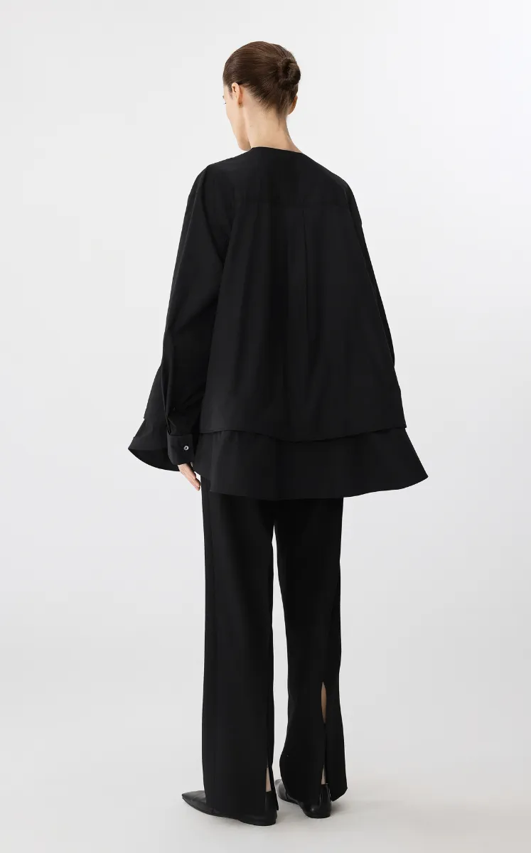 Pants / JNBY Wool Jacquard Trousers