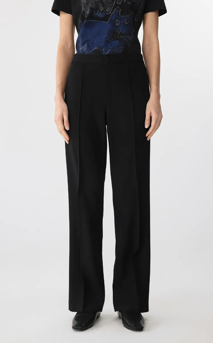 Pants / JNBY Wool Jacquard Trousers