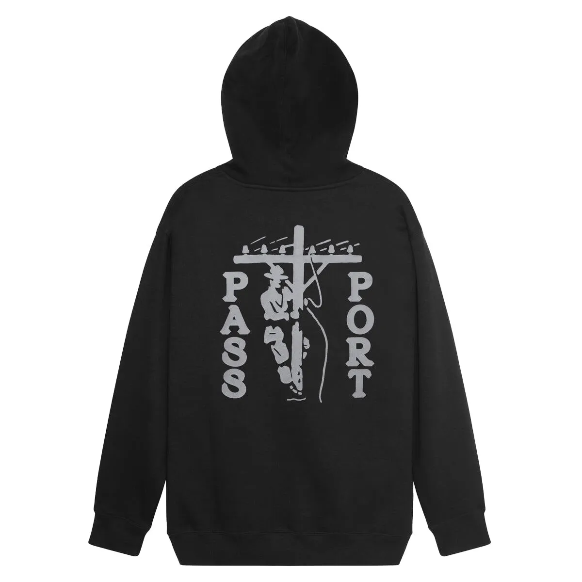 Pass~Port - Line~Worx Hoodie Black