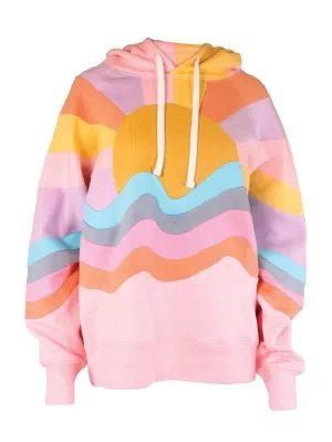 Patch Hoodie by Simply Southern - Sun (Ships Late March)