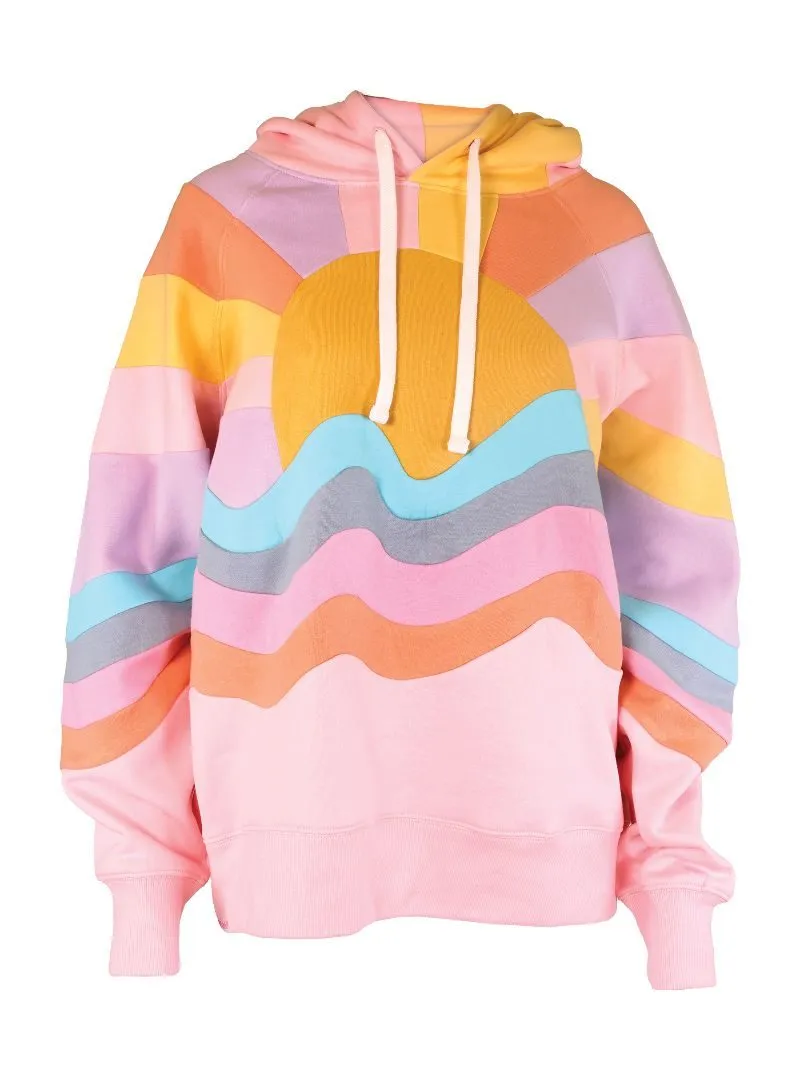 Patch Hoodie by Simply Southern - Sun (Ships Late March)