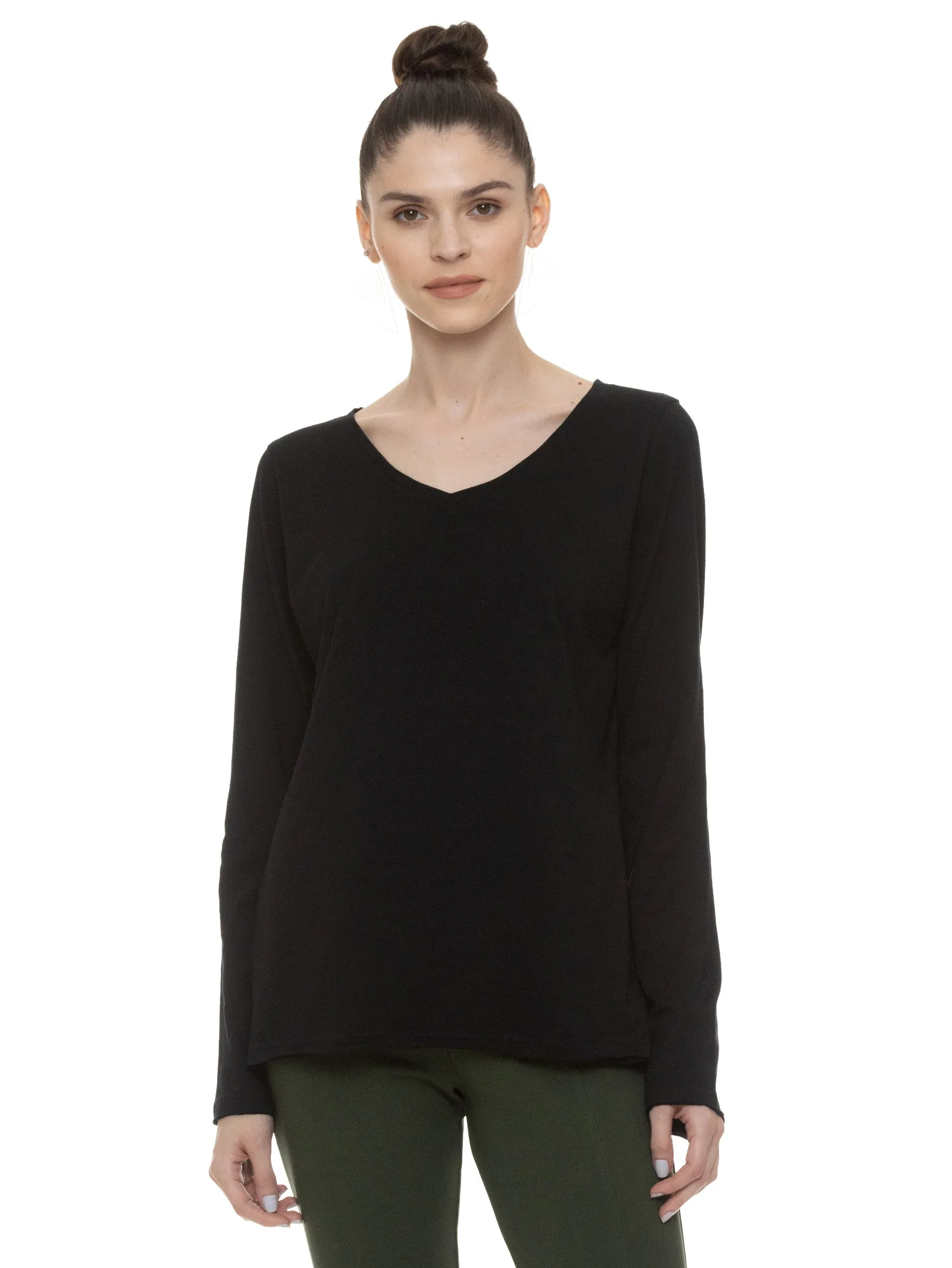 Patricia Long Sleeve Tee (Black)