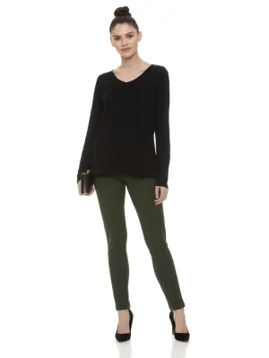 Patricia Long Sleeve Tee (Black)