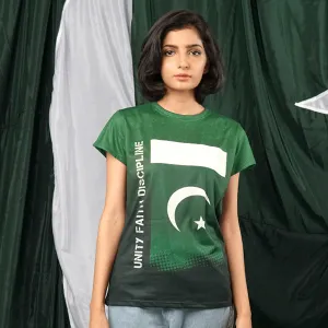Patriotic Grunge Unisex All-Over Print T-Shirt