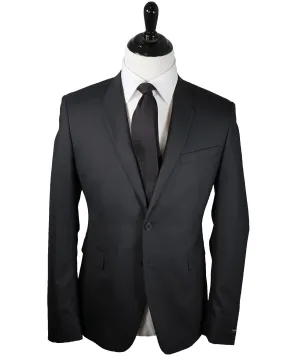 PAUL SMITH - 2-Button Wool “The Kensington” Black Suit- 40R