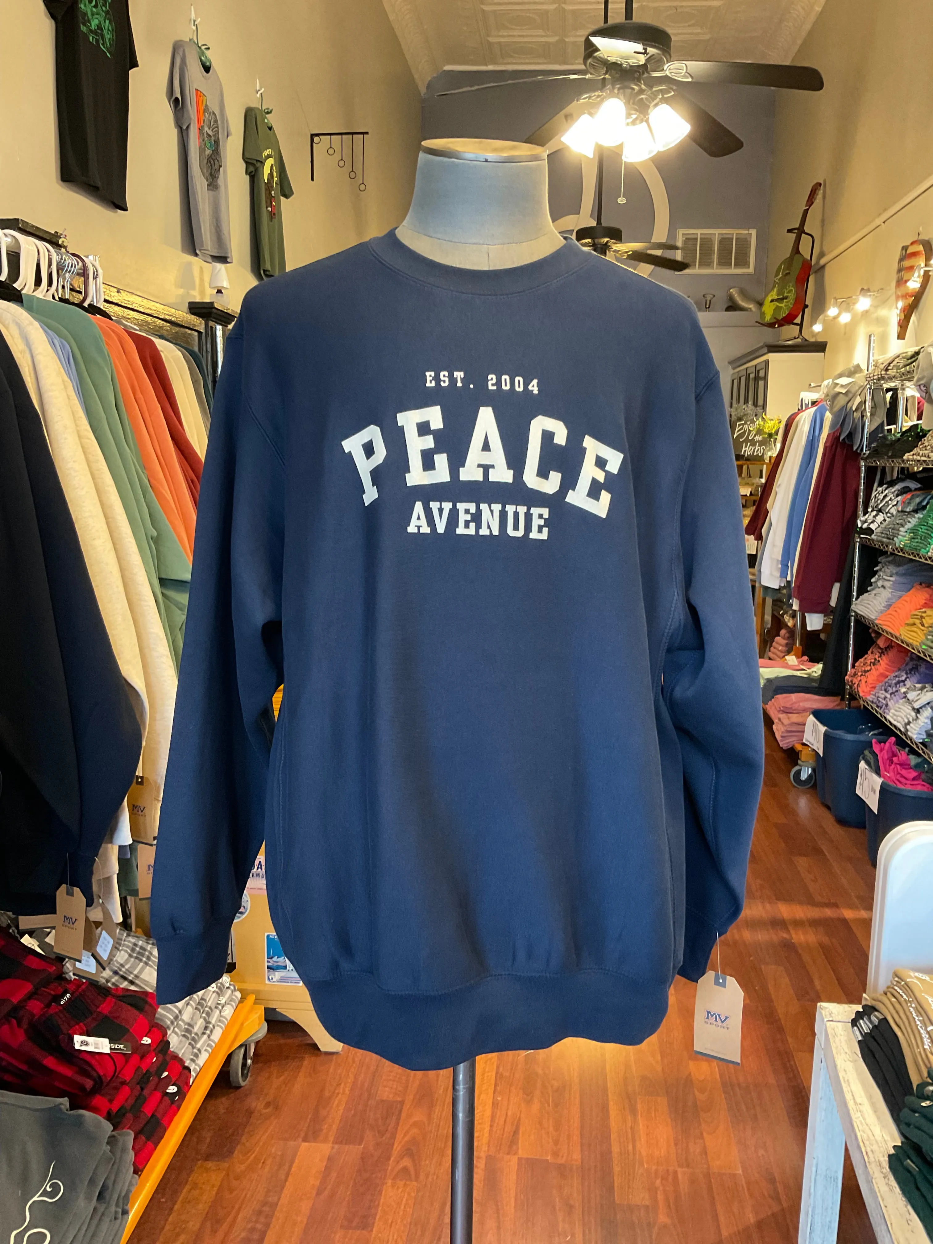 Peace Avenue - Collegiate Sweatshirt