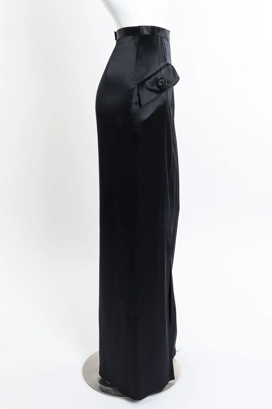 Peplum Vest and Maxi Skirt Set