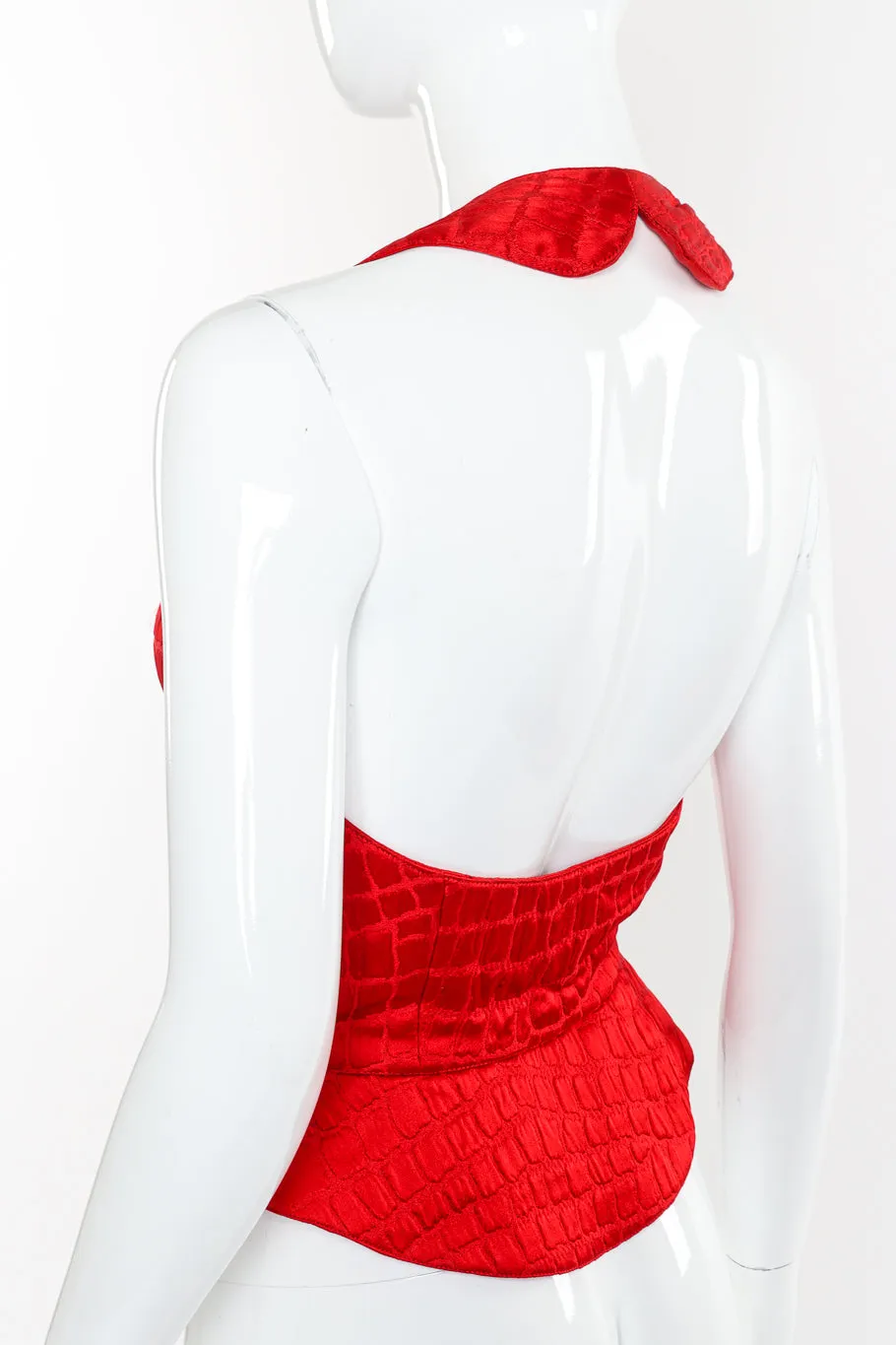 Peplum Vest and Maxi Skirt Set