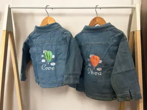 PERSONALISED Denim Jacket SIZE 3Y