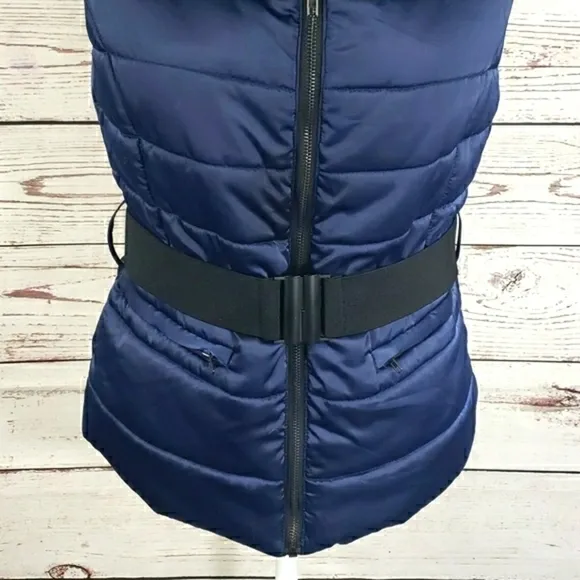 PHILOSOPHY JR. STUDIO Faux Fur Puffer Vest Size M