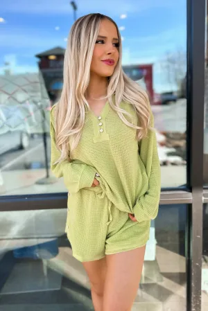 Pistachio Waffle Top