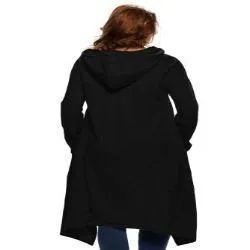 Plain Drawstring  oversize Hoodie