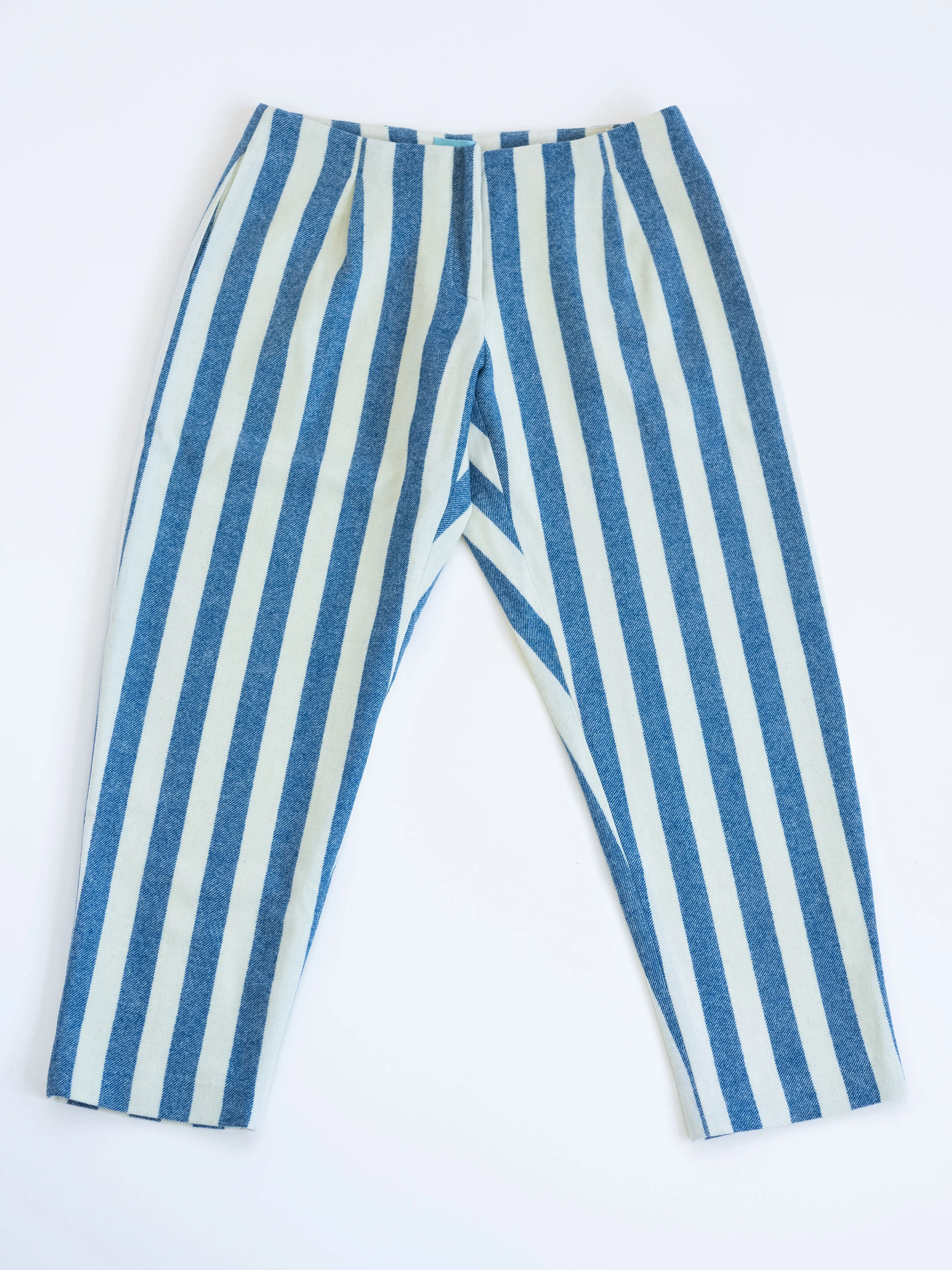 Pleated Pant in Wool
