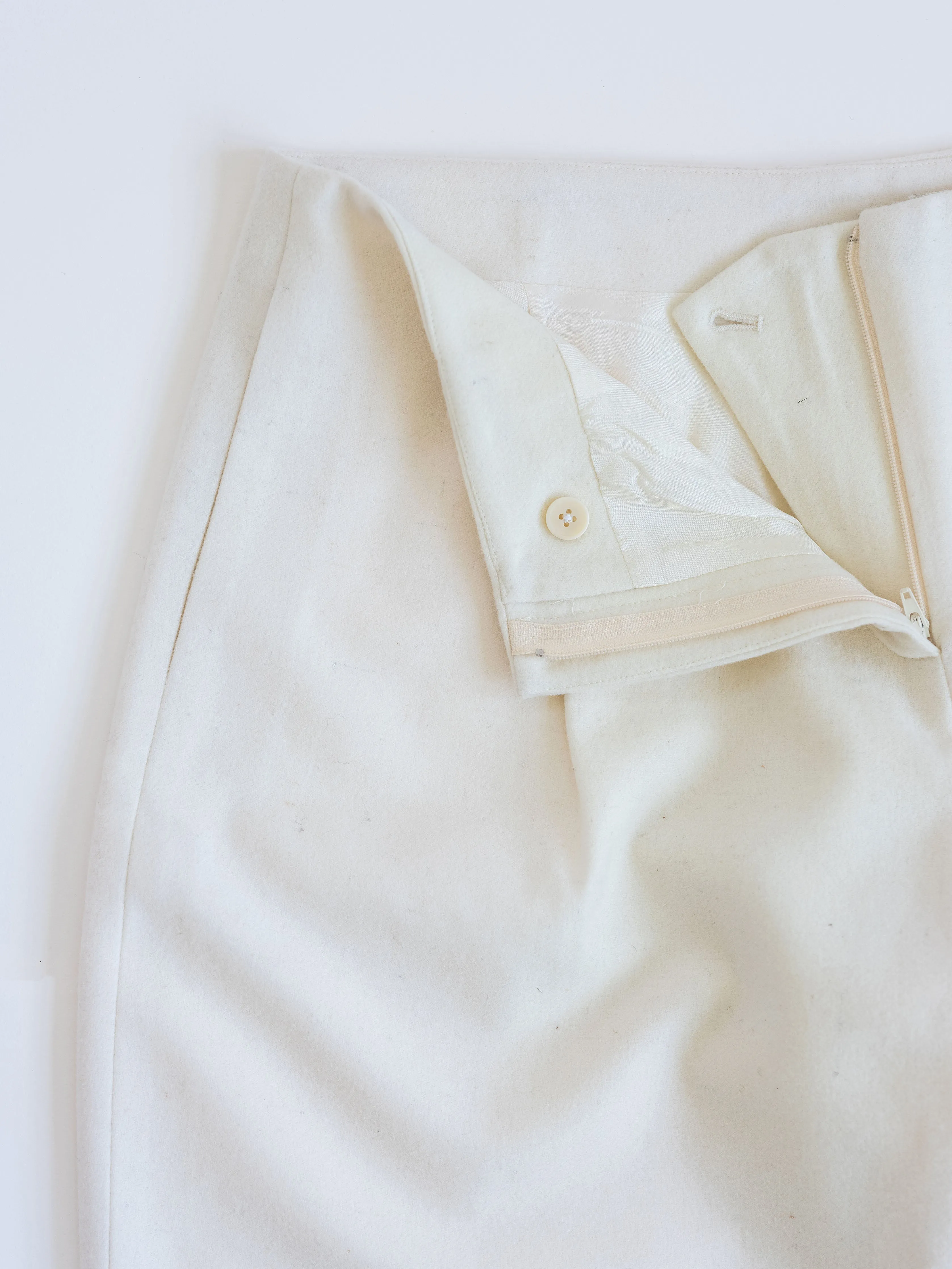 Pleated Pant in Wool