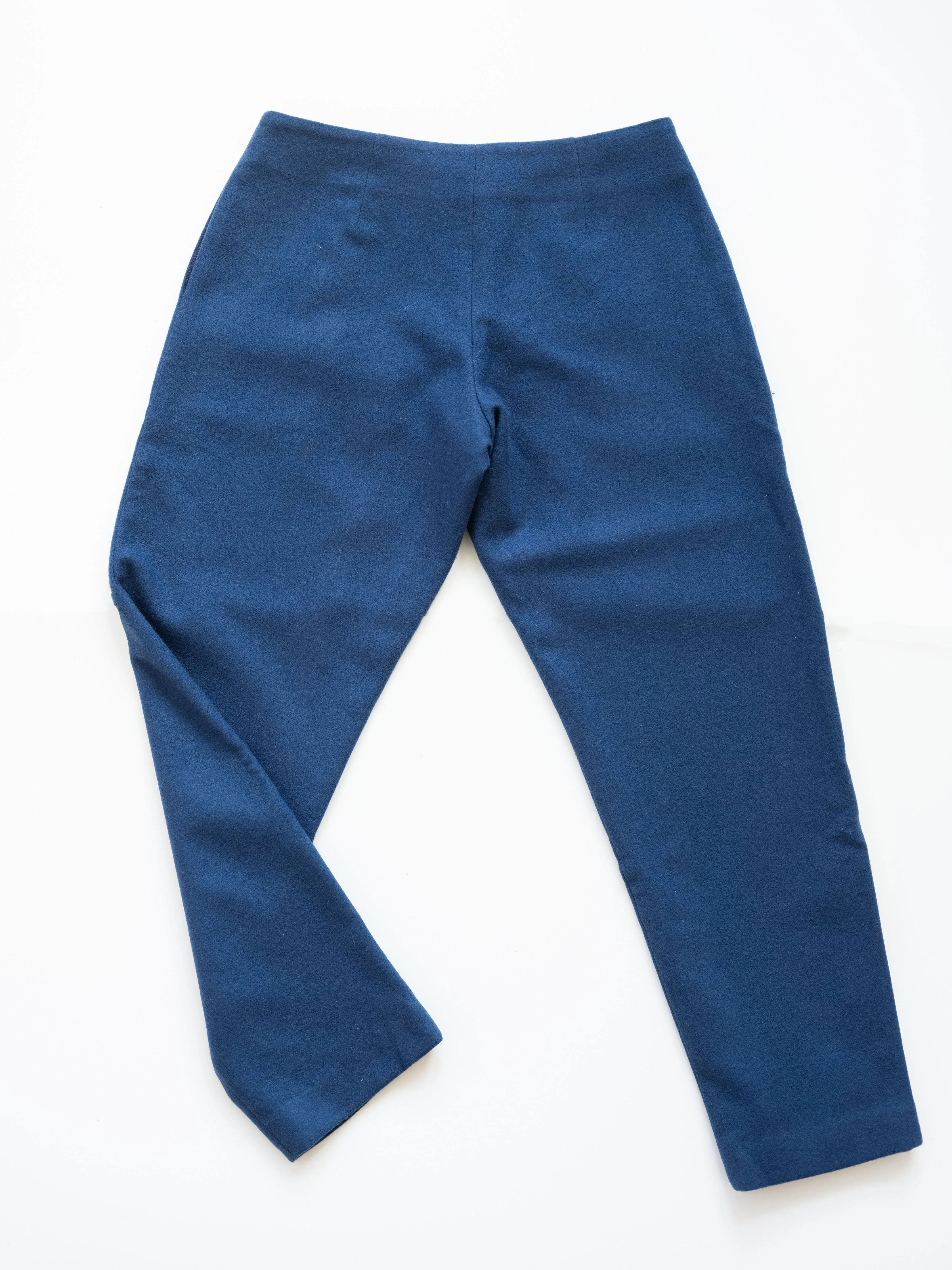 Pleated Pant in Wool