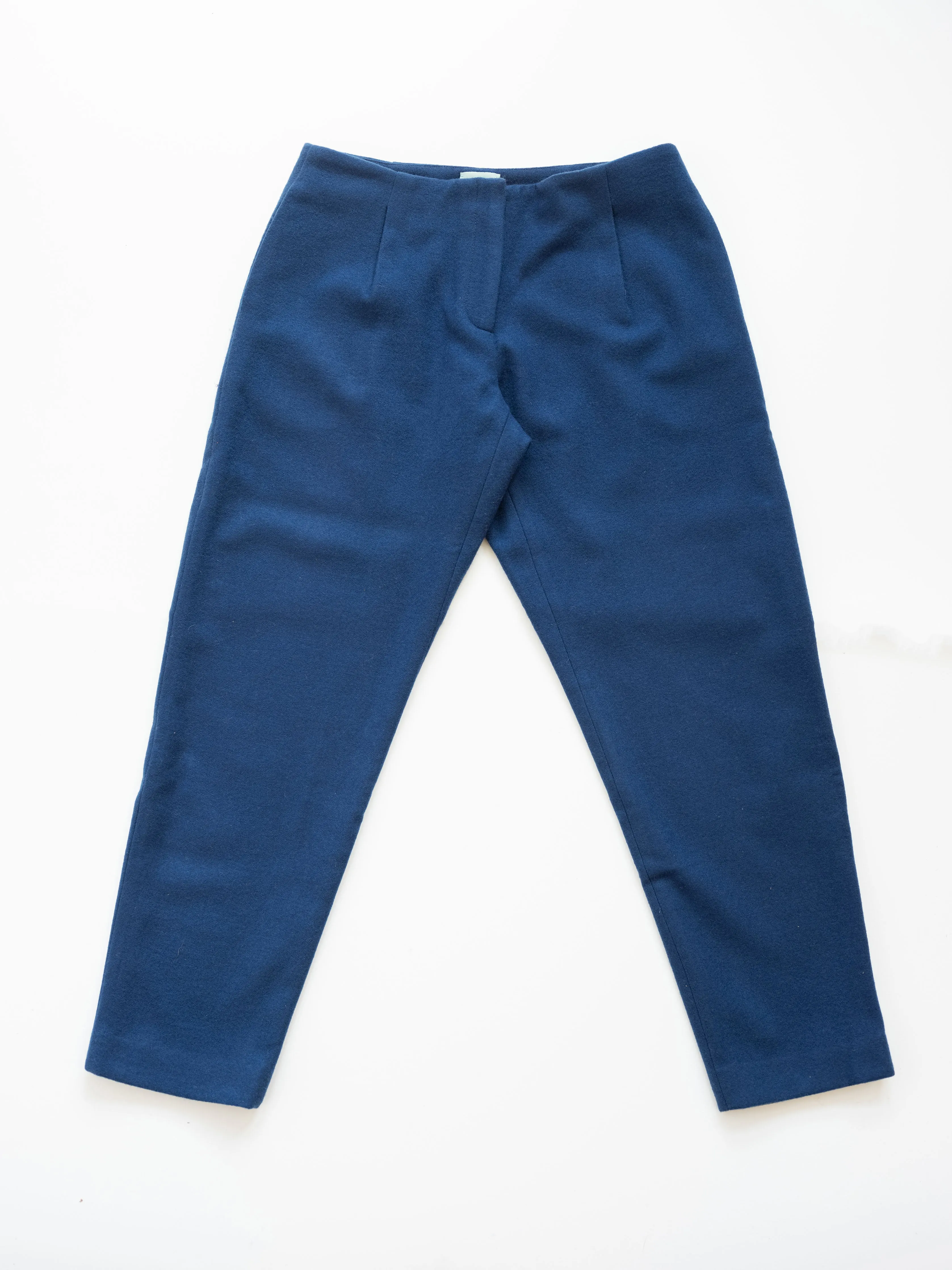 Pleated Pant in Wool