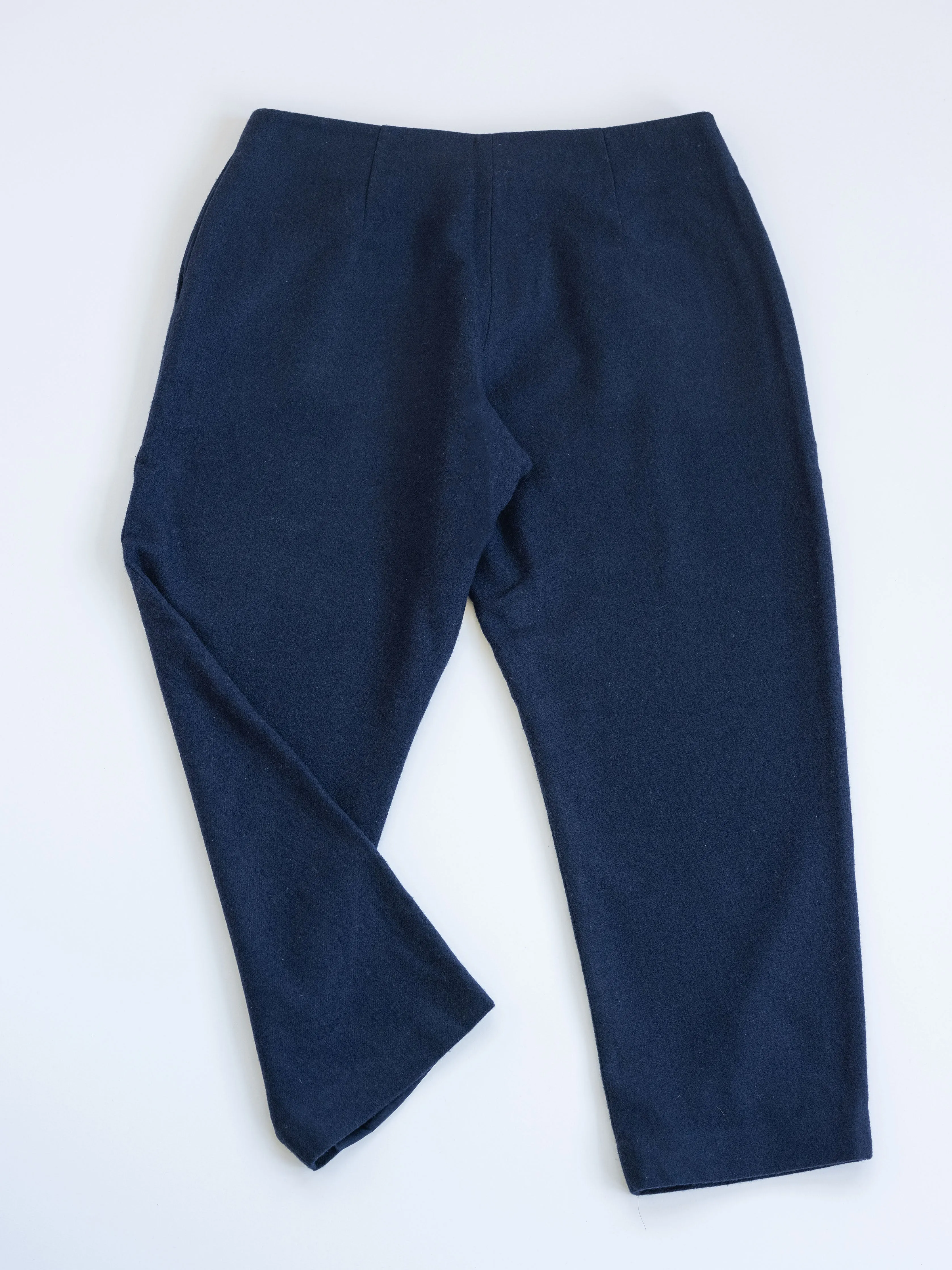 Pleated Pant in Wool