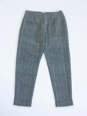 Pleated Pant in Wool