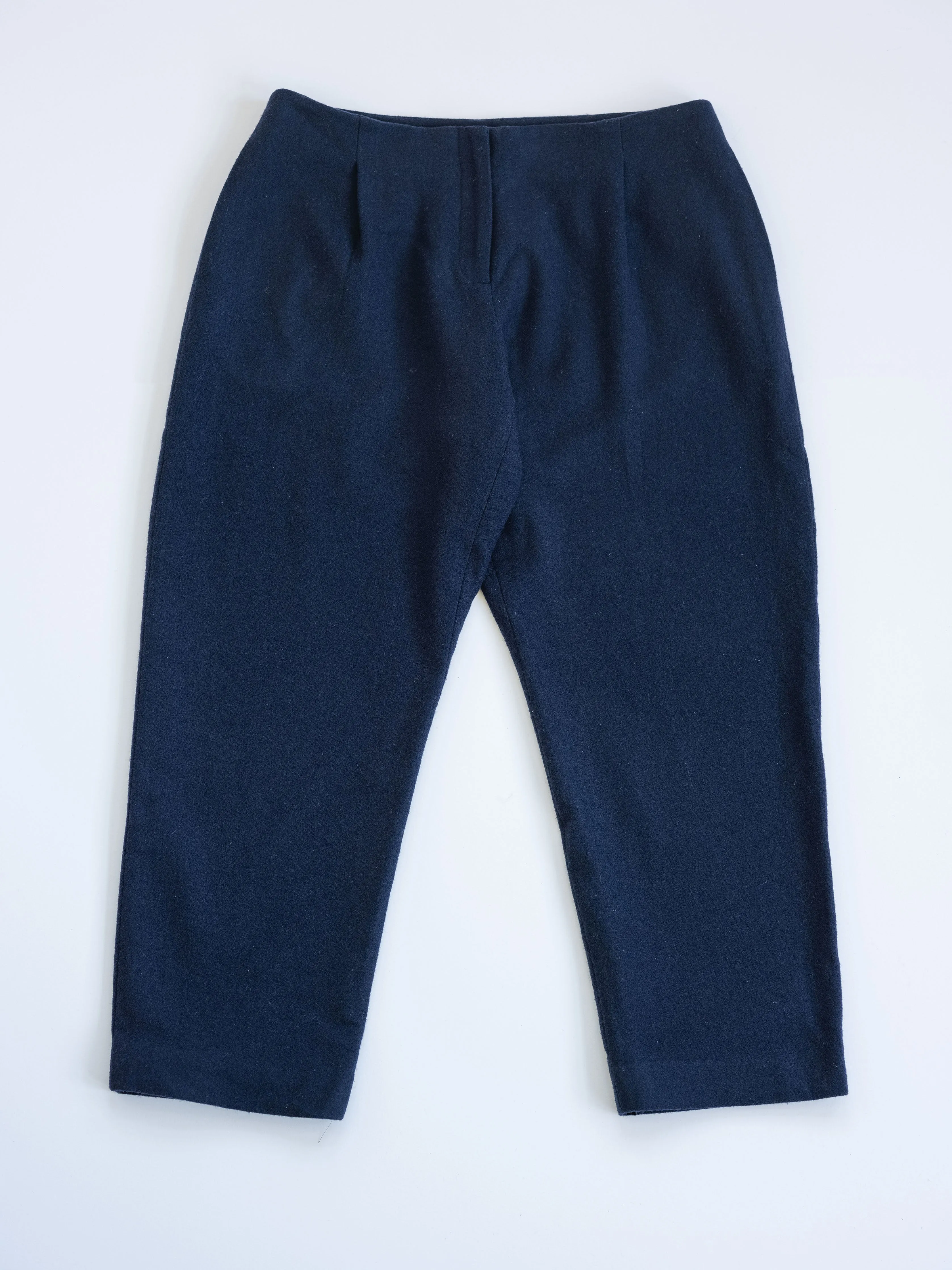 Pleated Pant in Wool