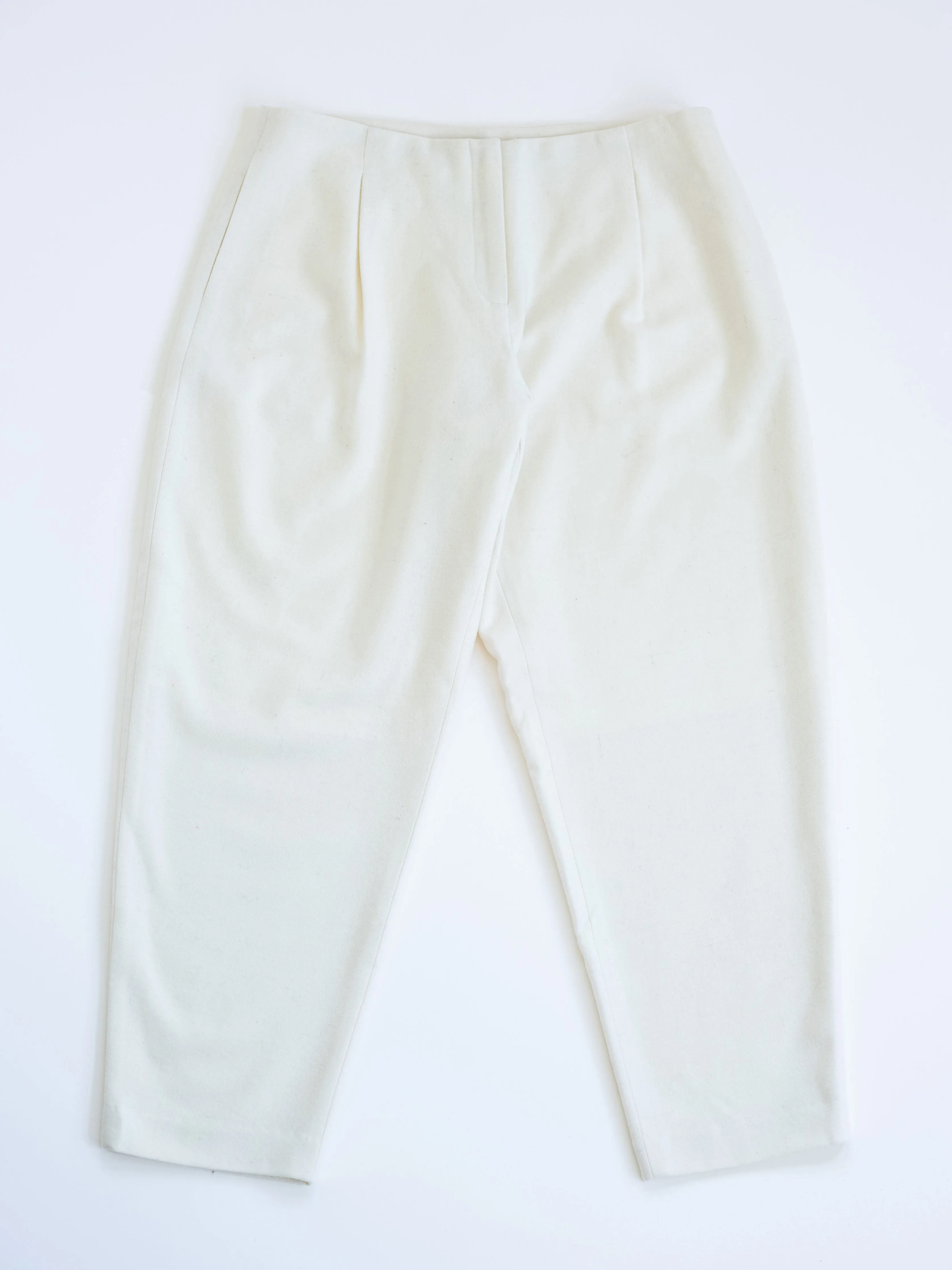 Pleated Pant in Wool