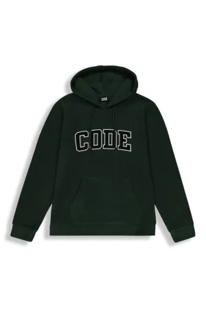 Polar Fleece Hoodie _ 156745 _ Forest Green