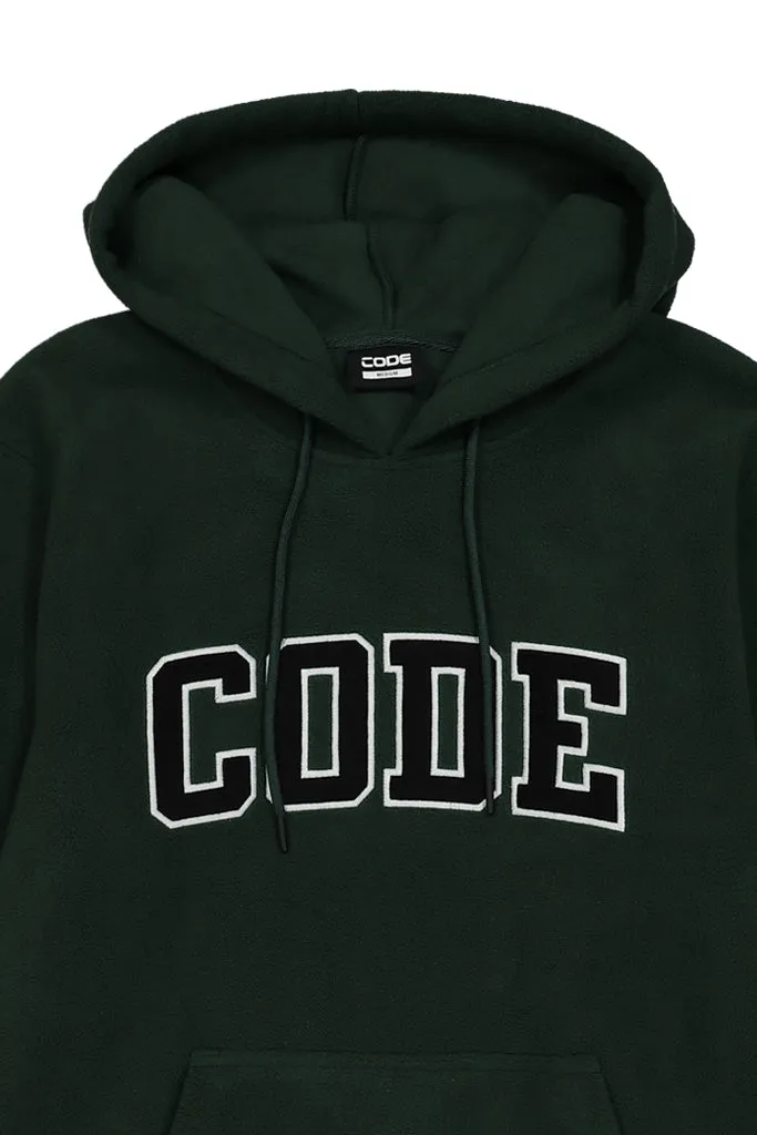 Polar Fleece Hoodie _ 156745 _ Forest Green