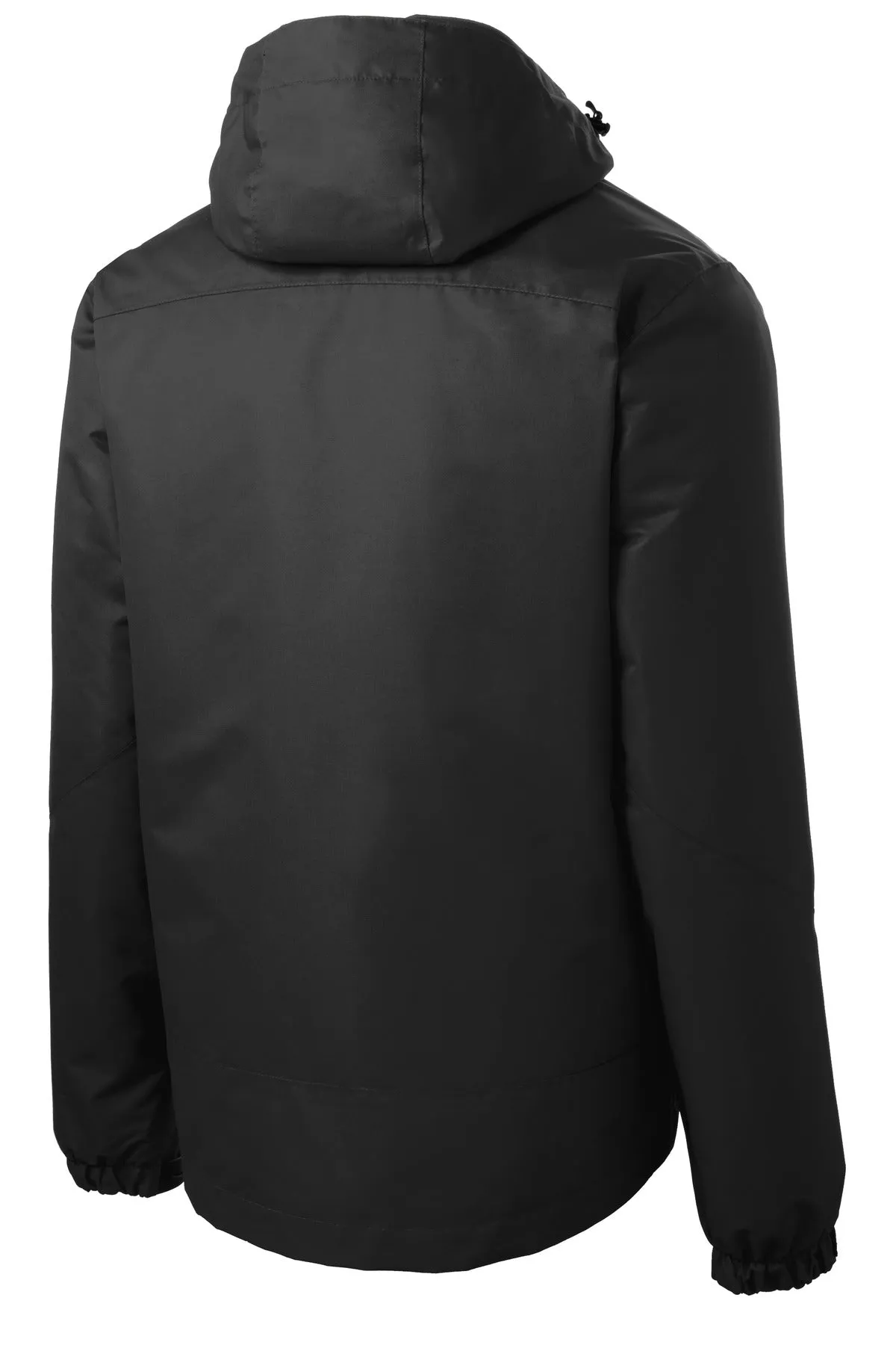 Port Authority Vortex Waterproof 3-in-1 Jacket. J332 Black/ Black