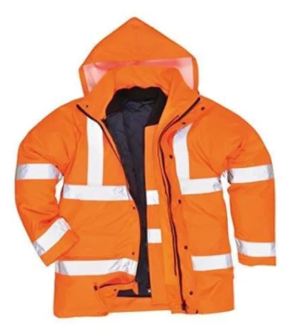 Portwest Hi-Vis 4-in-1 Interactive Jacket with Bodywarmer - S468