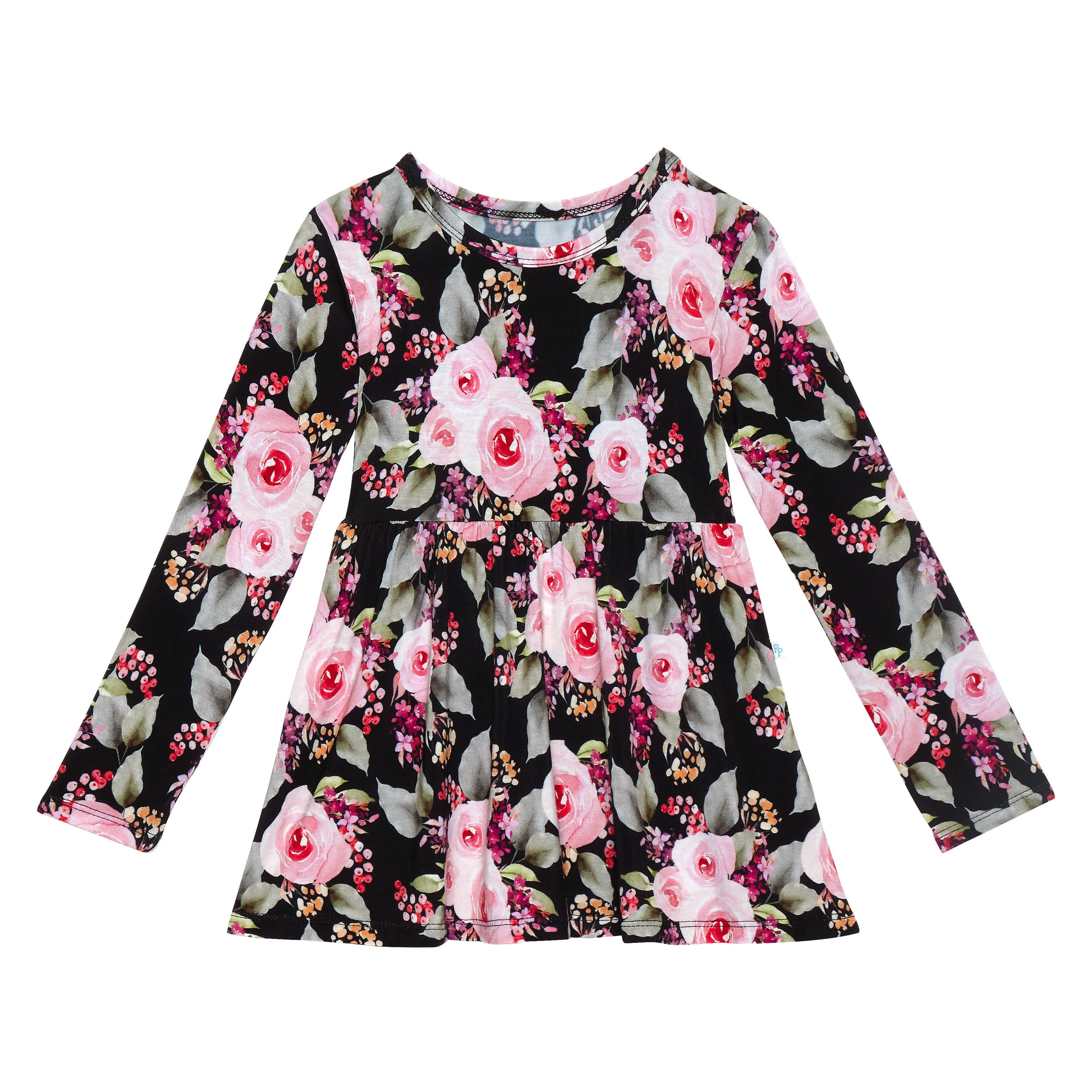Posh Peanut Milana L/S Peplum Top & Legging Set