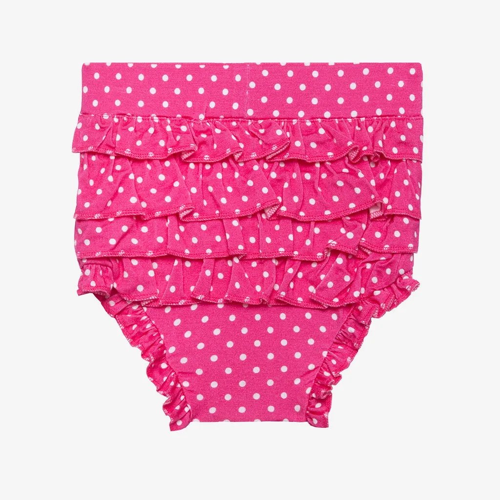 Posh Peanut Olivia Mae Basic S/S Peplum Top & Bloomer Set