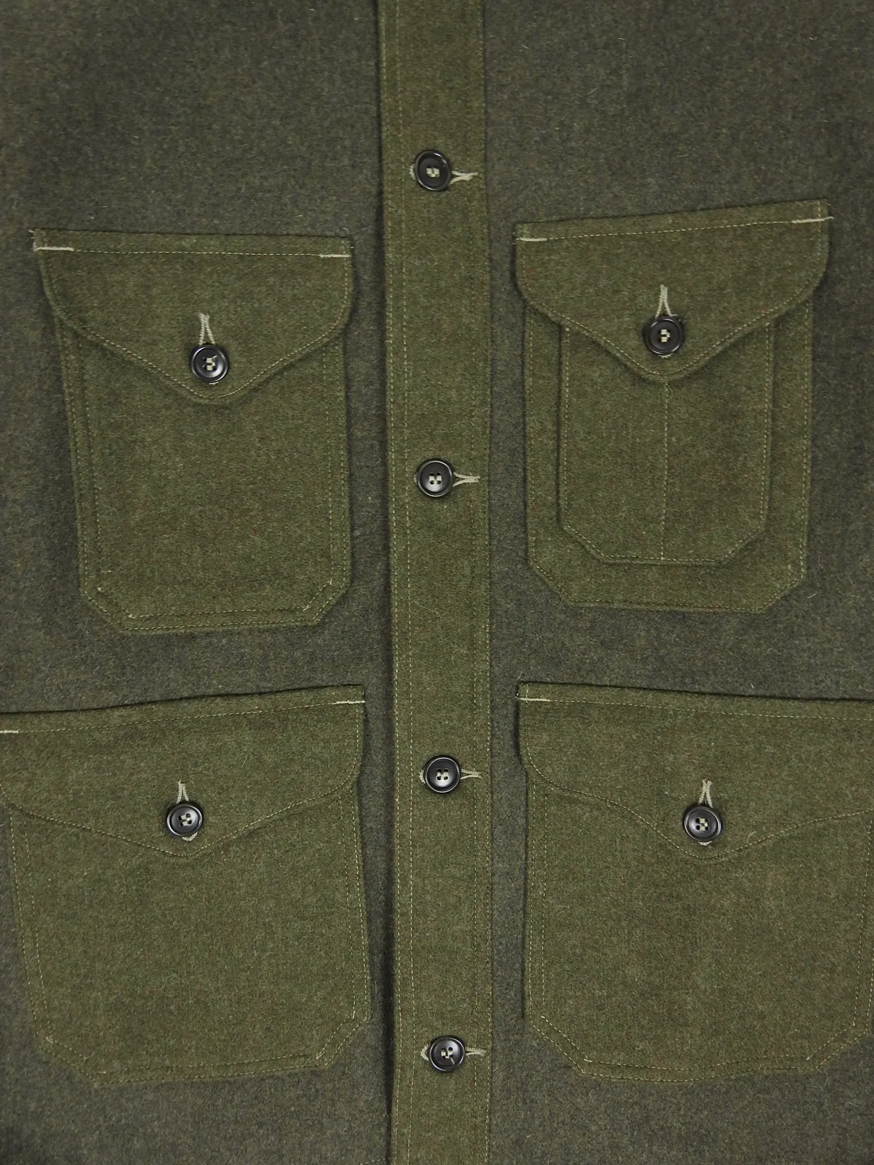 Post Overalls Wool Jacket Size Medium