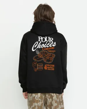 Pour Choices Hoodie - BLACK