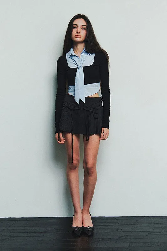 Preppy Style Crop Top