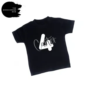 Printed - Birthday number top