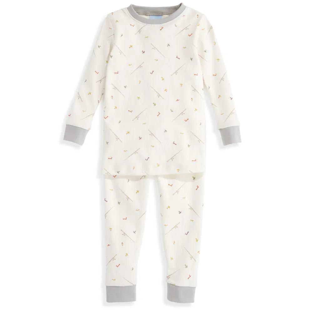 Printed Pima Jammies -- Fishing Lures